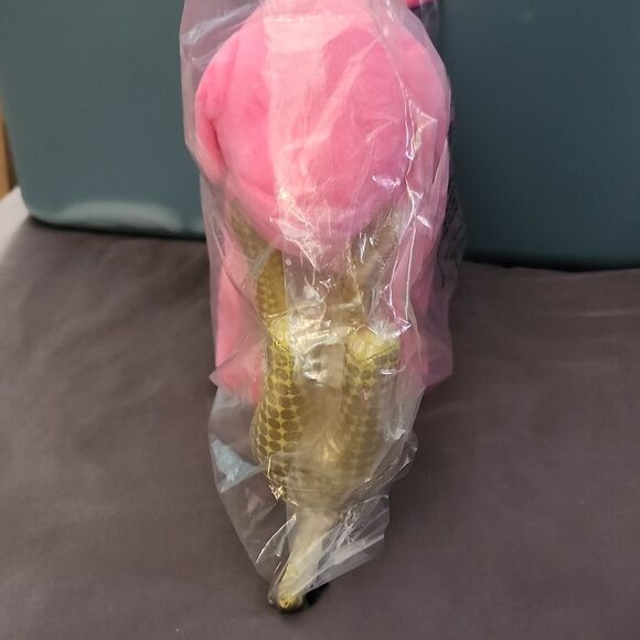 VICTORIA SECRET PINK Plush Stuffed Animals Gold Hope Dog and Pink Nation Dog - Picture 12 of 14